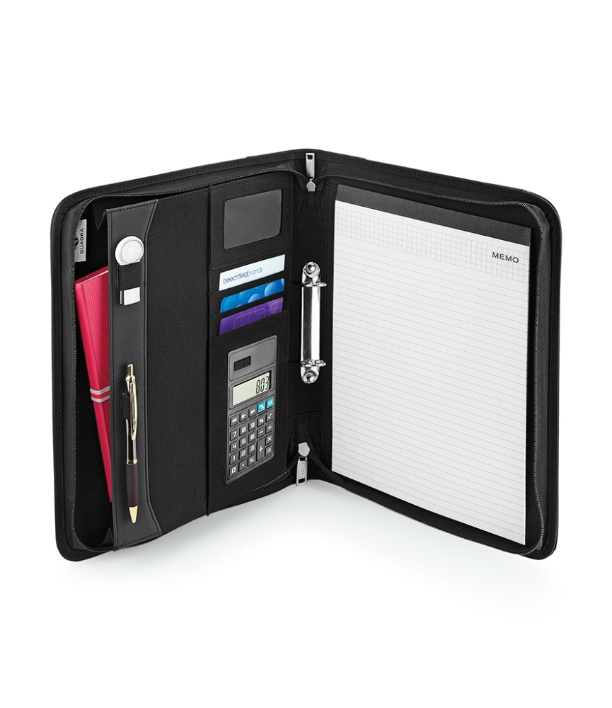 Quadra Burbank™ Deluxe Zipper Portfolio
