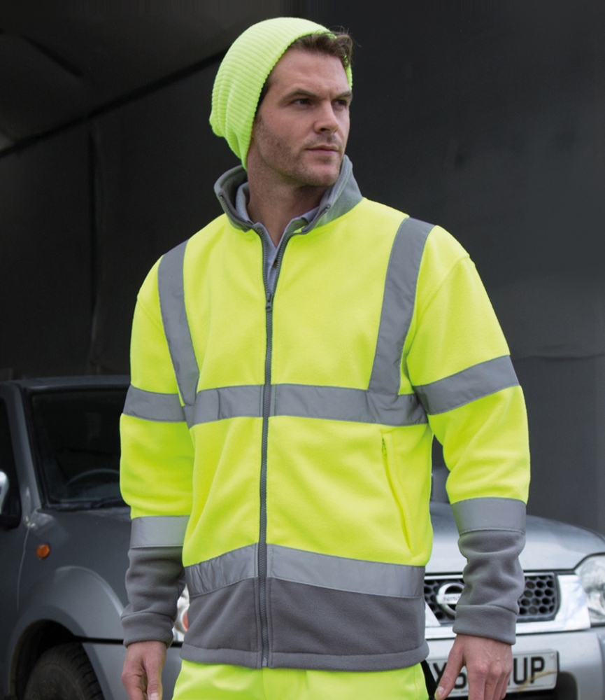 Result Safe-Guard Hi-Vis Micro Fleece Jacket