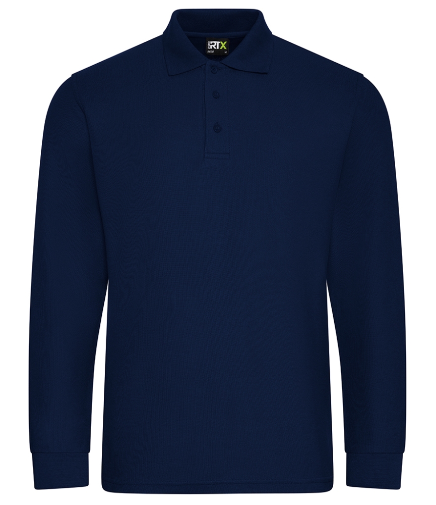 Pro RTX Pro Long Sleeve Piqué Polo Shirt