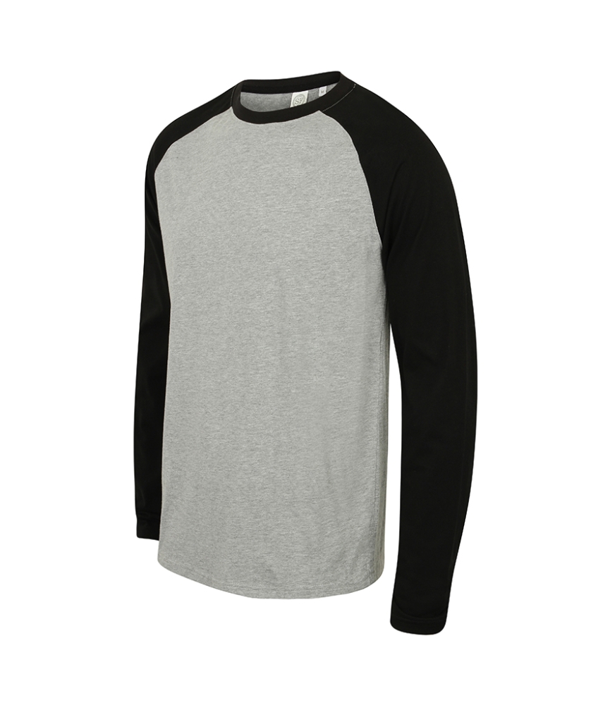 SF Men Long Sleeve Baseball T-Shirt