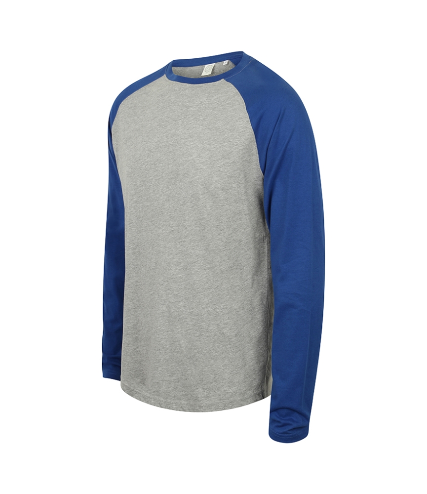 SF Men Long Sleeve Baseball T-Shirt