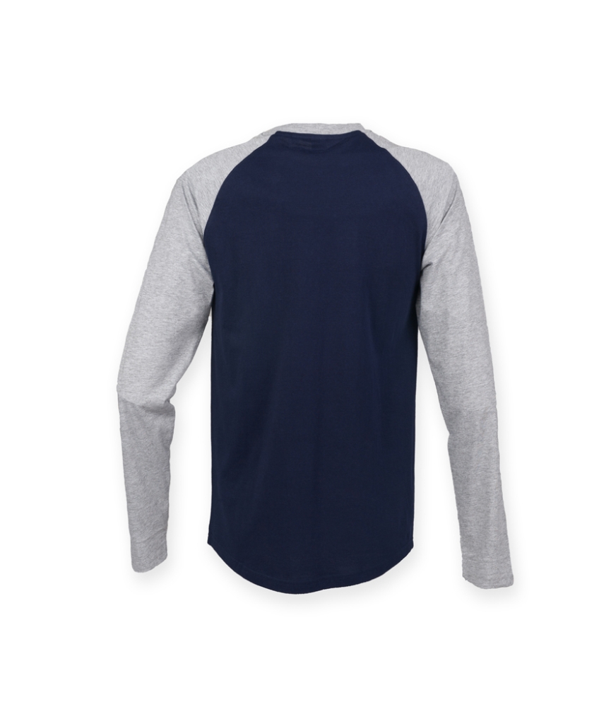 SF Men Long Sleeve Baseball T-Shirt