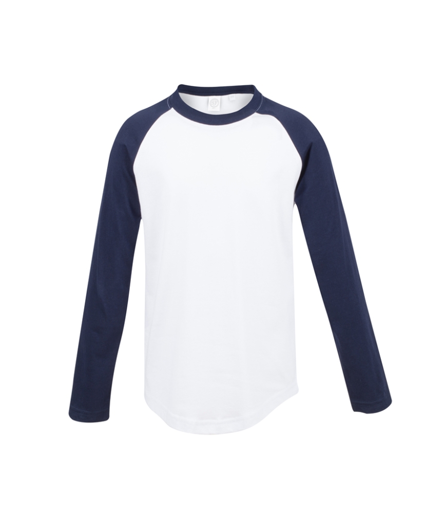 SF Men Long Sleeve Baseball T-Shirt