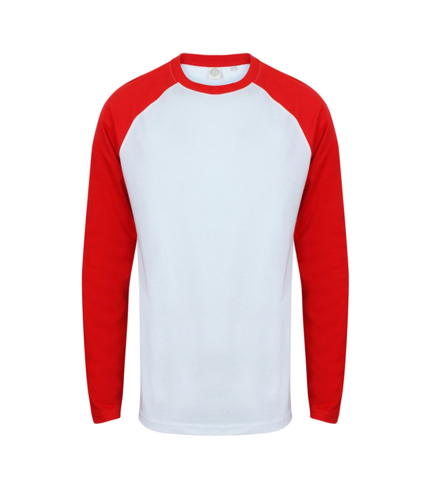 SF Men Long Sleeve Baseball T-Shirt