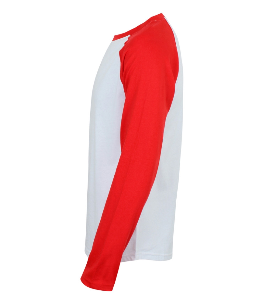 SF Men Long Sleeve Baseball T-Shirt