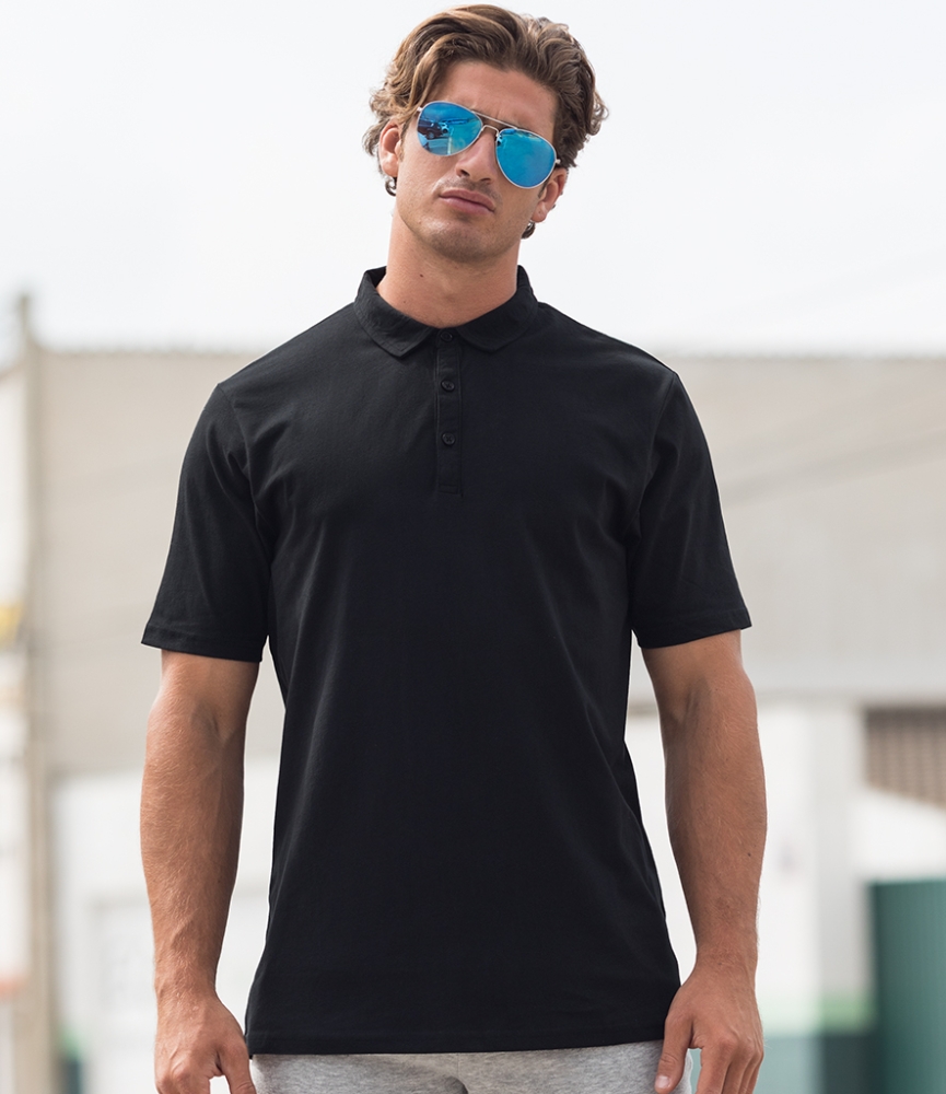 SF Men Fashion Jersey Polo Shirt