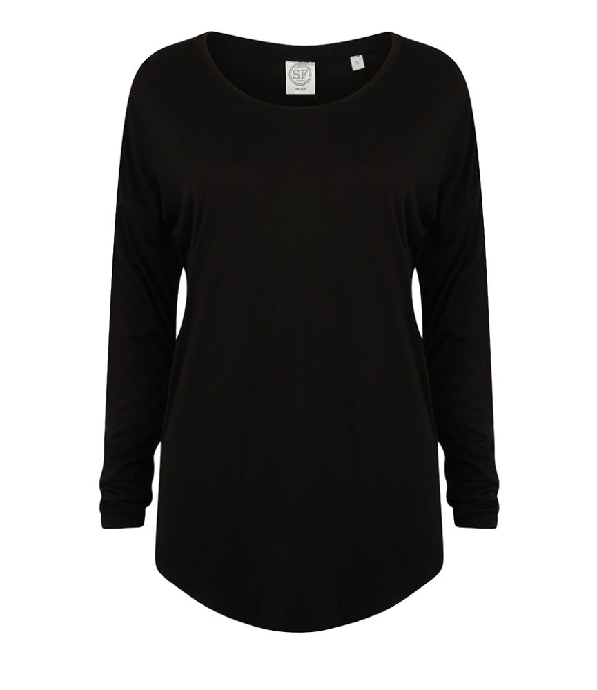SF Ladies Long Sleeve Slounge Top
