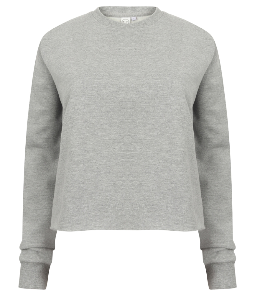 SF Ladies Cropped Slounge Sweatshirt