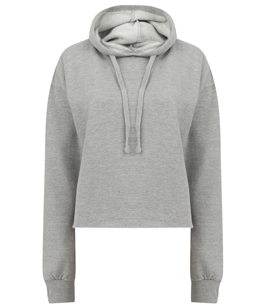 SF Ladies Cropped Slounge Hoodie