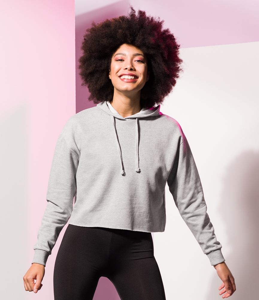 SF Ladies Cropped Slounge Hoodie