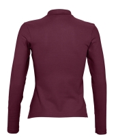 SOL'S Ladies Podium Long Sleeve Cotton Piqué Polo Shirt