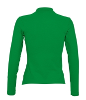 SOL'S Ladies Podium Long Sleeve Cotton Piqué Polo Shirt