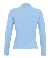 SOL'S Ladies Podium Long Sleeve Cotton Piqué Polo Shirt