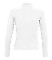 SOL'S Ladies Podium Long Sleeve Cotton Piqué Polo Shirt