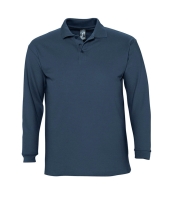 SOL'S Winter II Long Sleeve Cotton Piqué Polo Shirt