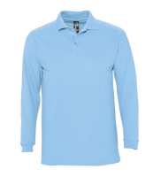 SOL'S Winter II Long Sleeve Cotton Piqué Polo Shirt