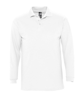 SOL'S Winter II Long Sleeve Cotton Piqué Polo Shirt