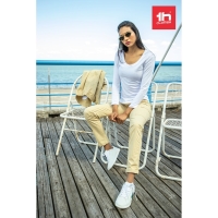 THC BUCHAREST WOMEN WH. Women's long sleeve t-shirt