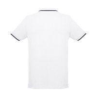 THC ROME WH. Men's slim fit polo shirt