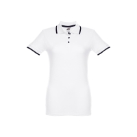 THC ROME WOMEN WH. Women's slim fit polo shirt