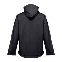 THC ZAGREB. Men's softshell with removable hood