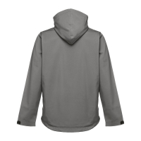 THC ZAGREB. Men's softshell with removable hood