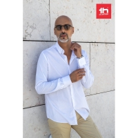 THC BATALHA WH. Men's poplin shirt