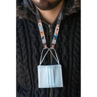 Sublimation RPet Mask Holder Duo Set. Standard Models