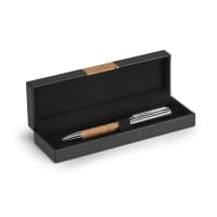 Cork ball pen & gift box