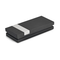 MOON. Roller in metal and imitation leather