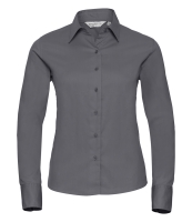 Russell Collection Ladies Long Sleeve Classic Twill Shirt