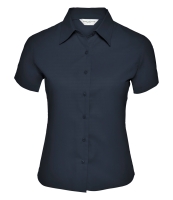 Russell Collection Ladies Short Sleeve Classic Twill Shirt