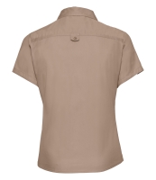 Russell Collection Ladies Short Sleeve Classic Twill Shirt