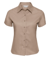 Russell Collection Ladies Short Sleeve Classic Twill Shirt