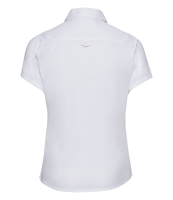 Russell Collection Ladies Short Sleeve Classic Twill Shirt