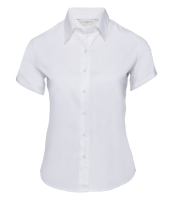 Russell Collection Ladies Short Sleeve Classic Twill Shirt