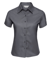 Russell Collection Ladies Short Sleeve Classic Twill Shirt