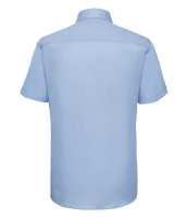 Russell Collection Short Sleeve Tailored Oxford Shirt