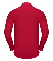 Russell Collection Long Sleeve Tailored Poplin Shirt