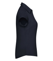 Russell Collection Ladies Cap Sleeve Fitted Poplin Shirt