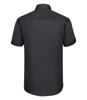 Russell Collection Short Sleeve Tailored Poplin Shirt