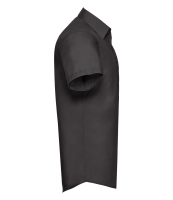 Russell Collection Short Sleeve Tailored Poplin Shirt