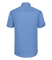 Russell Collection Short Sleeve Tailored Poplin Shirt