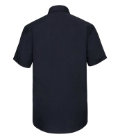 Russell Collection Short Sleeve Tailored Poplin Shirt