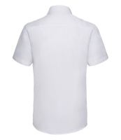 Russell Collection Short Sleeve Tailored Poplin Shirt