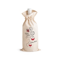F&C JEROME. 100% cotton bag for bottle 