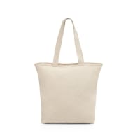 HACKNEY. 100% cotton bag with zipper