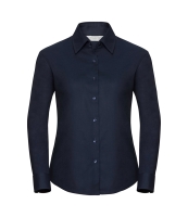 Russell Collection Ladies Long Sleeve Easy Care Oxford Shirt