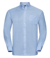 Russell Collection Long Sleeve Easy Care Oxford Shirt