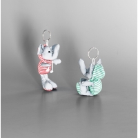 DUENA. Keyring with plush toy